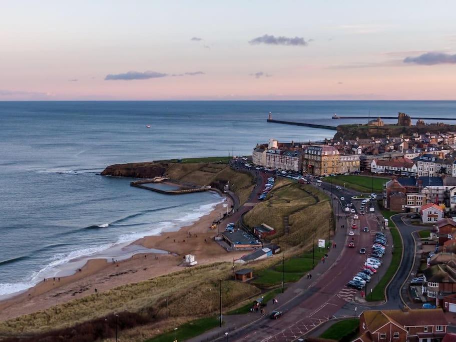 Longsands Beach Apartment 1 Tynemouth Free Onsite Parking Exterior photo